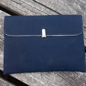 Vintage Blue fabric handbag UNIQUE